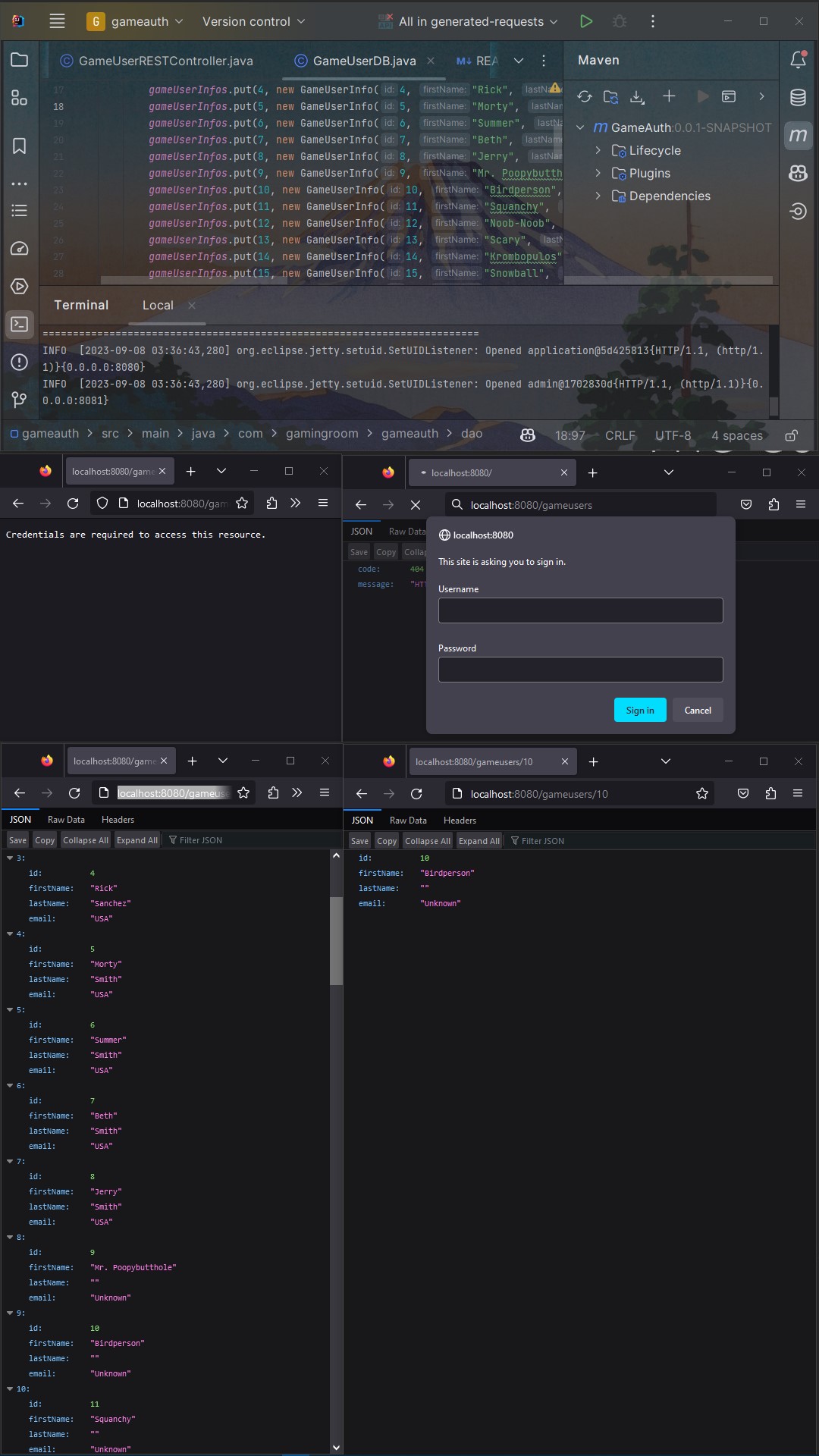 Personal Portfolio Images